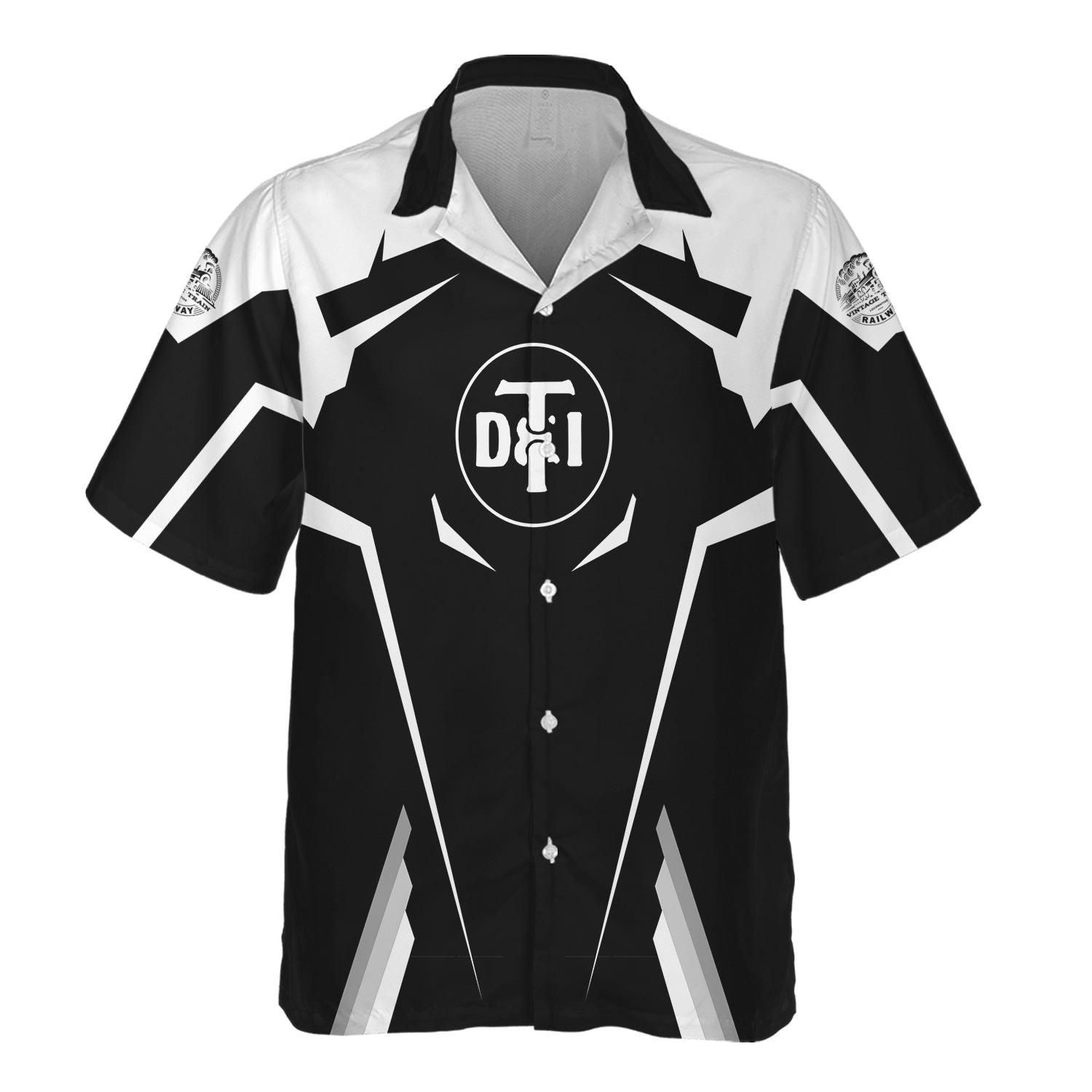 Railspirit Personalized Detroit Toledo And Ironton Railroad Hawaiian Shirt Strong Line Style Train Unisex Shirt All Over Print