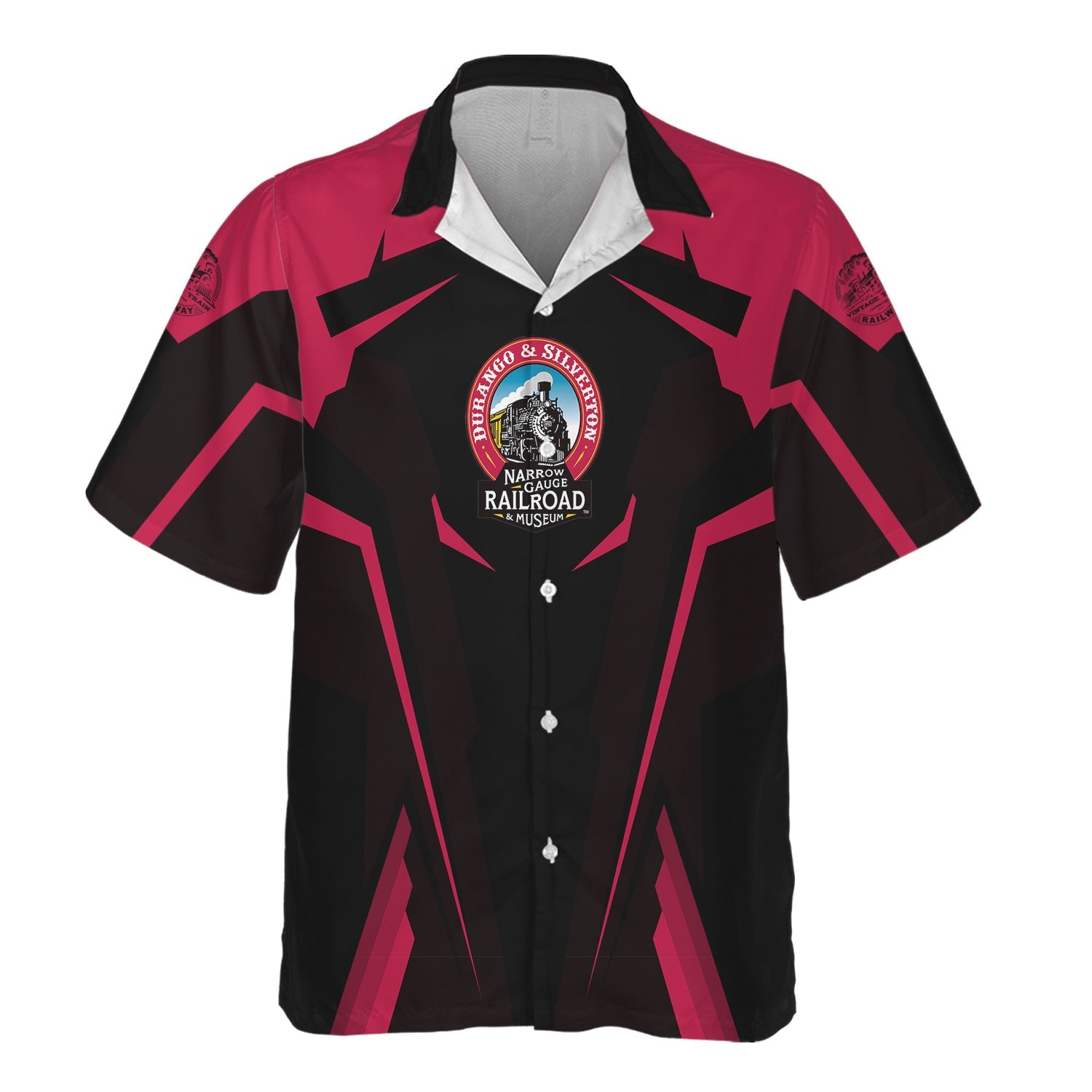 Railspirit Personalized Durango And Silverton Narrow Gauge Railroad Hawaiian Shirt Strong Line Style Train Unisex Shirt All Over Print