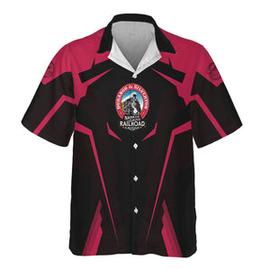 Railspirit Personalized Durango And Silverton Narrow Gauge Railroad Hawaiian Shirt Strong Line Style Train Unisex Shirt All Over Print