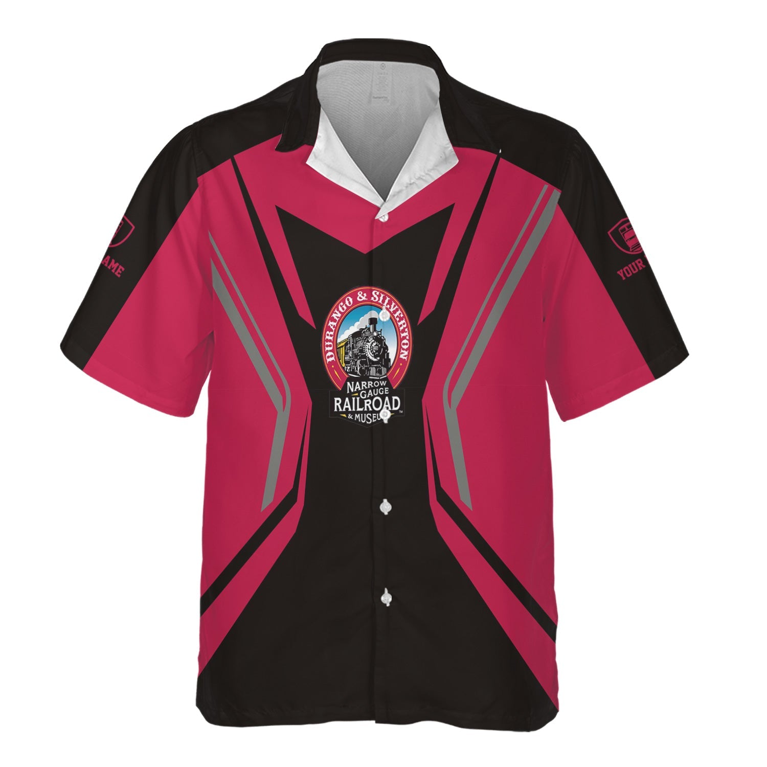 Railspirit Personalized Durango And Silverton Narrow Gauge Railroad Hawaiian Shirt Unique Style with Custom Job Train Shirt