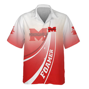 Railspirit Personalized Monongahela Railroad Hawaiian Shirt Railway-Themed Style Shirt Gift Idea For Trainspotter