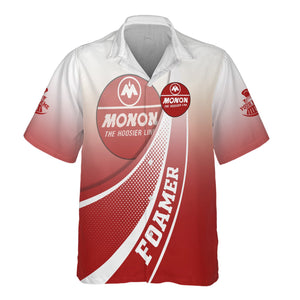 Railspirit Personalized Monon Railroad Hawaiian Shirt Railway-Themed Style Shirt Gift Idea For Trainspotter