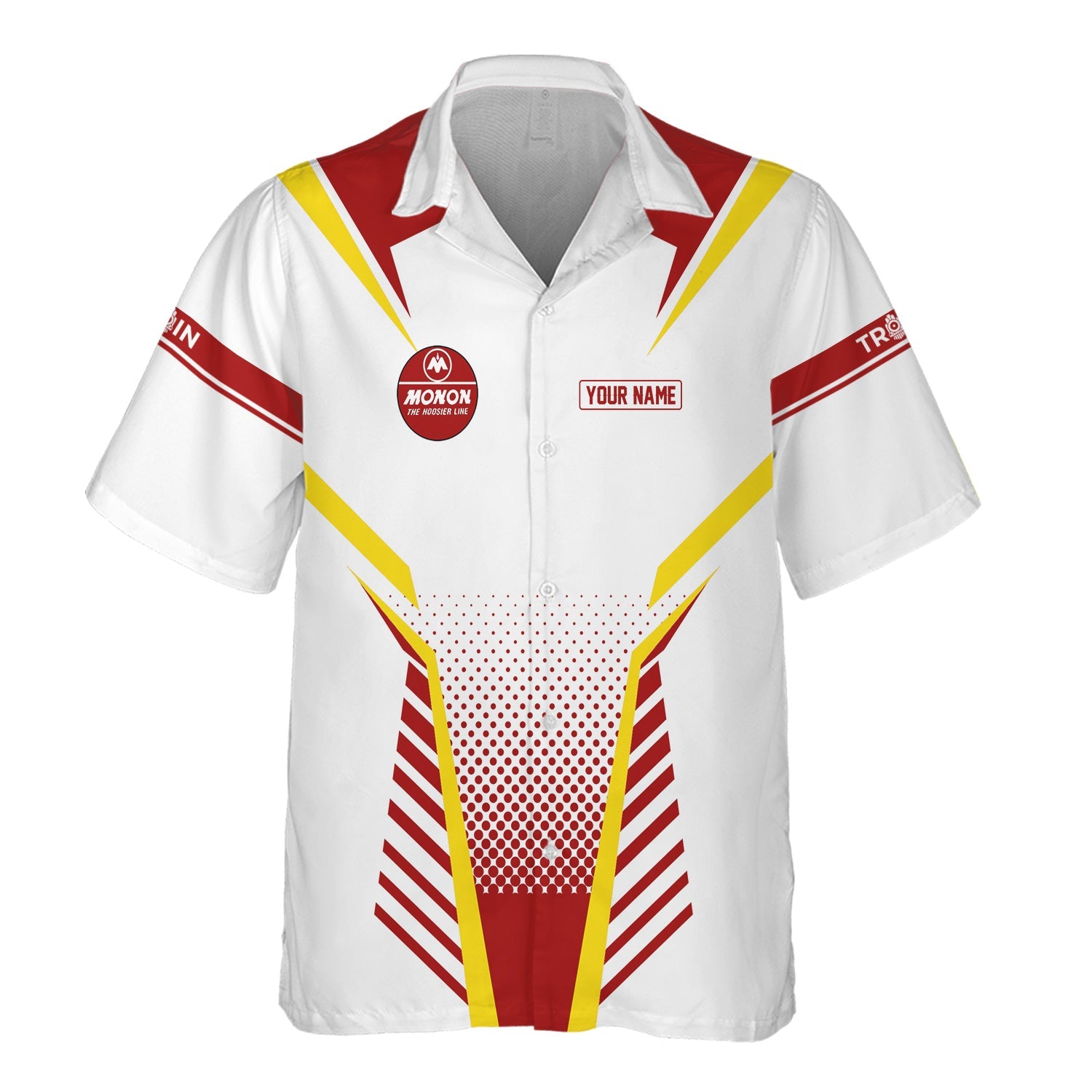 Railspirit Personalized Monon Railroad Hawaiian Shirt Unisex Train Shirt All Over Print