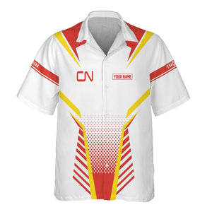 Railspirit Personalized Canadian National Railroad Hawaiian Shirt Unisex Train Shirt All Over Print