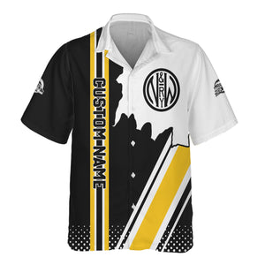 Railspirit Personalized Norfolk and Western Railway Hawaiian Shirt N&W All Over Printed Unisex Shirt
