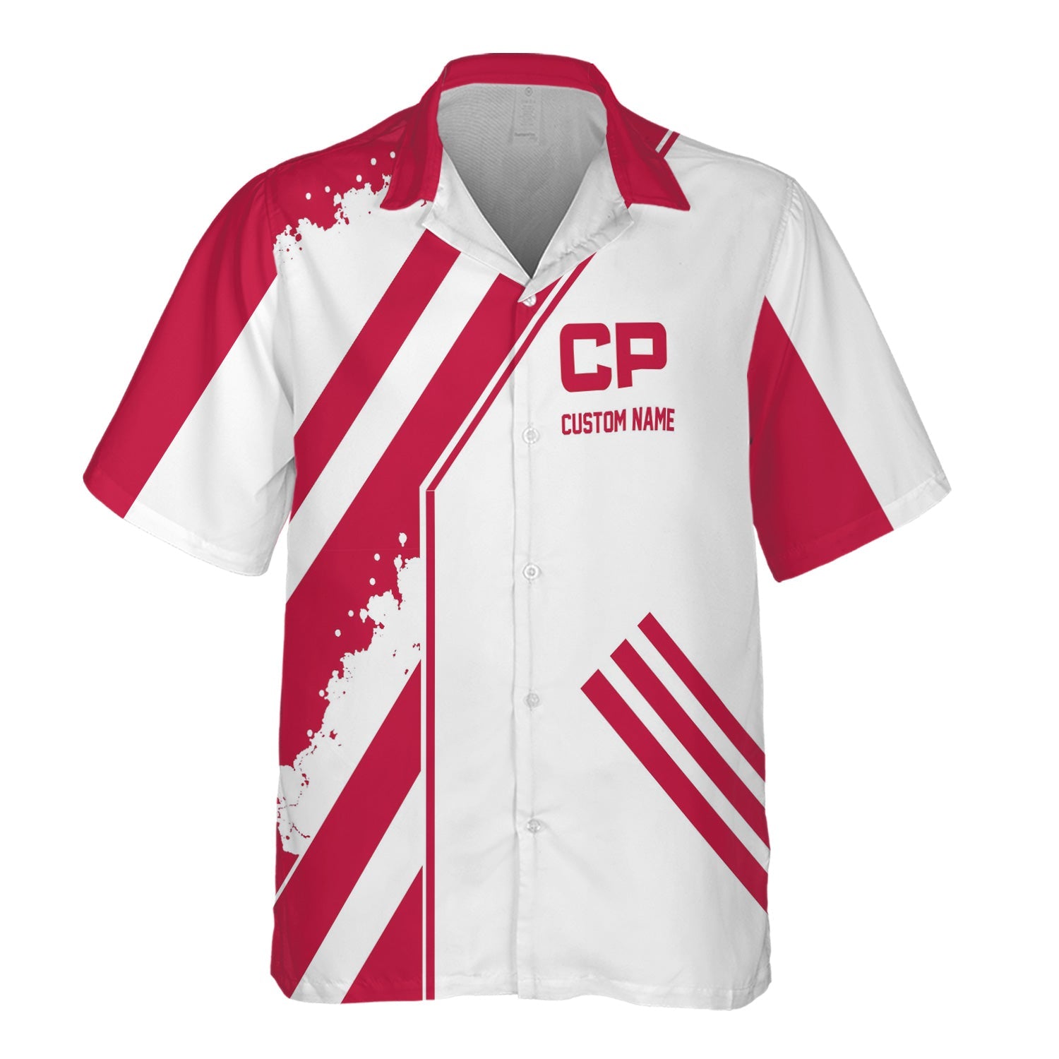 Railspirit Personalized Canadian Pacific Railroad Hawaiian Shirt Locomotive Design Train Shirt for Train Enthusiast