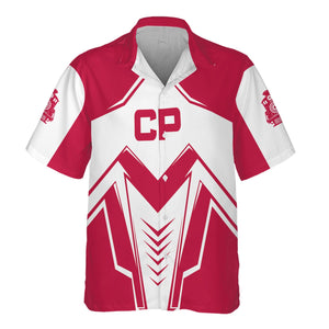 Railspirit Personalized Canadian Pacific Railroad Hawaiian Shirt Railway Trainspotter Style Shirt Gift Idea For Foamers