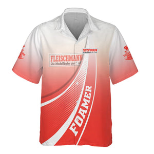 Railspirit Personalized Fleischmann And Western Railroad Hawaiian Shirt Railway-Themed Style Shirt Gift Idea For Trainspotter