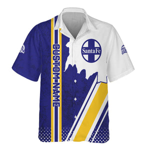 Railspirit Personalized Santa Fe Railway Hawaiian Shirt Atchison, Topeka and Santa Fe Railway All Over Printed Unisex Shirt