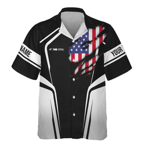 Railspirit Personalized Norfolk Southern Railway Hawaiian Shirt American Eagle Vintage Train Shirt