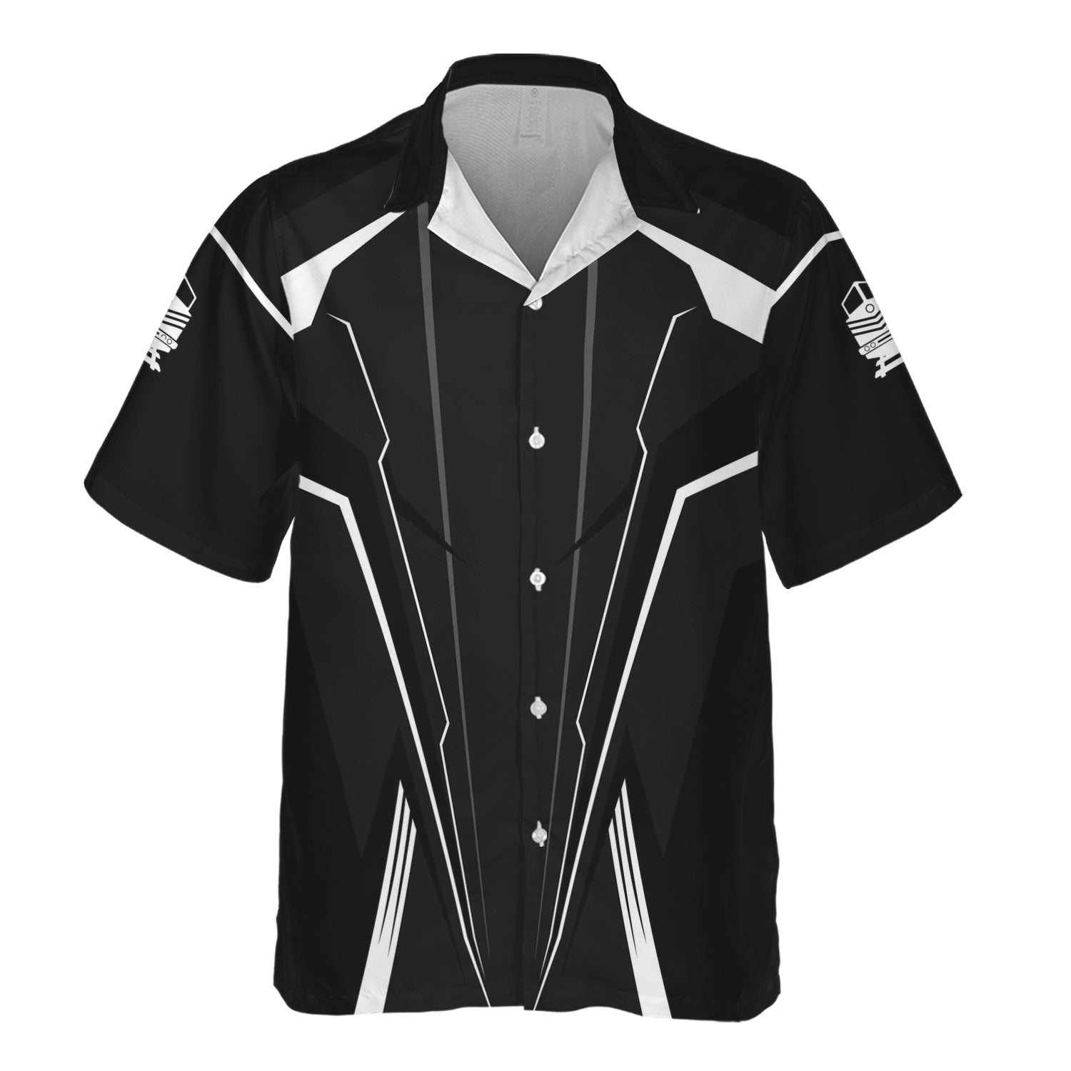 Railspirit Personalized Norfolk Southern Railway Hawaiian Shirt Lightning-Edge Design Train Shirt For Railroad Lovers