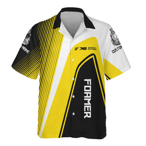 Railspirit Personalized Norfolk Southern Railway Hawaiian Shirt Vibrant Striking Style Shirt For Rail Enthusiasts