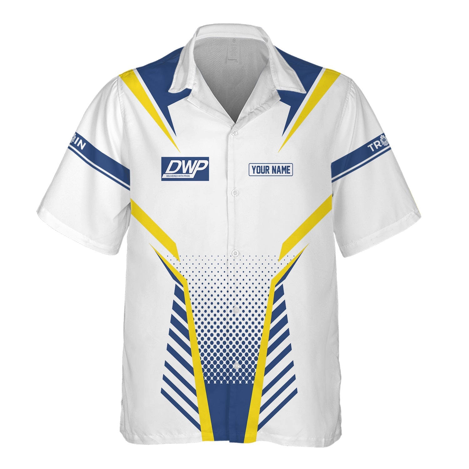 Railspirit Personalized Duluth, Winnipeg and Pacific Railway Hawaiian Shirt Unisex Train Shirt All Over Print