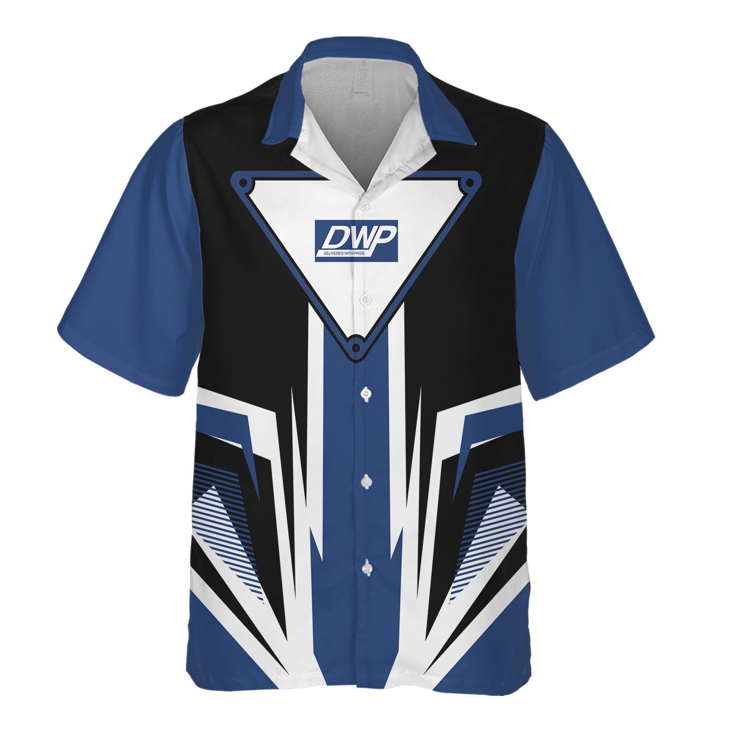 Railspirit Duluth, Winnipeg and Pacific Railway Hawaiian Shirt Bold Graphic Style All Over Printed Shirt