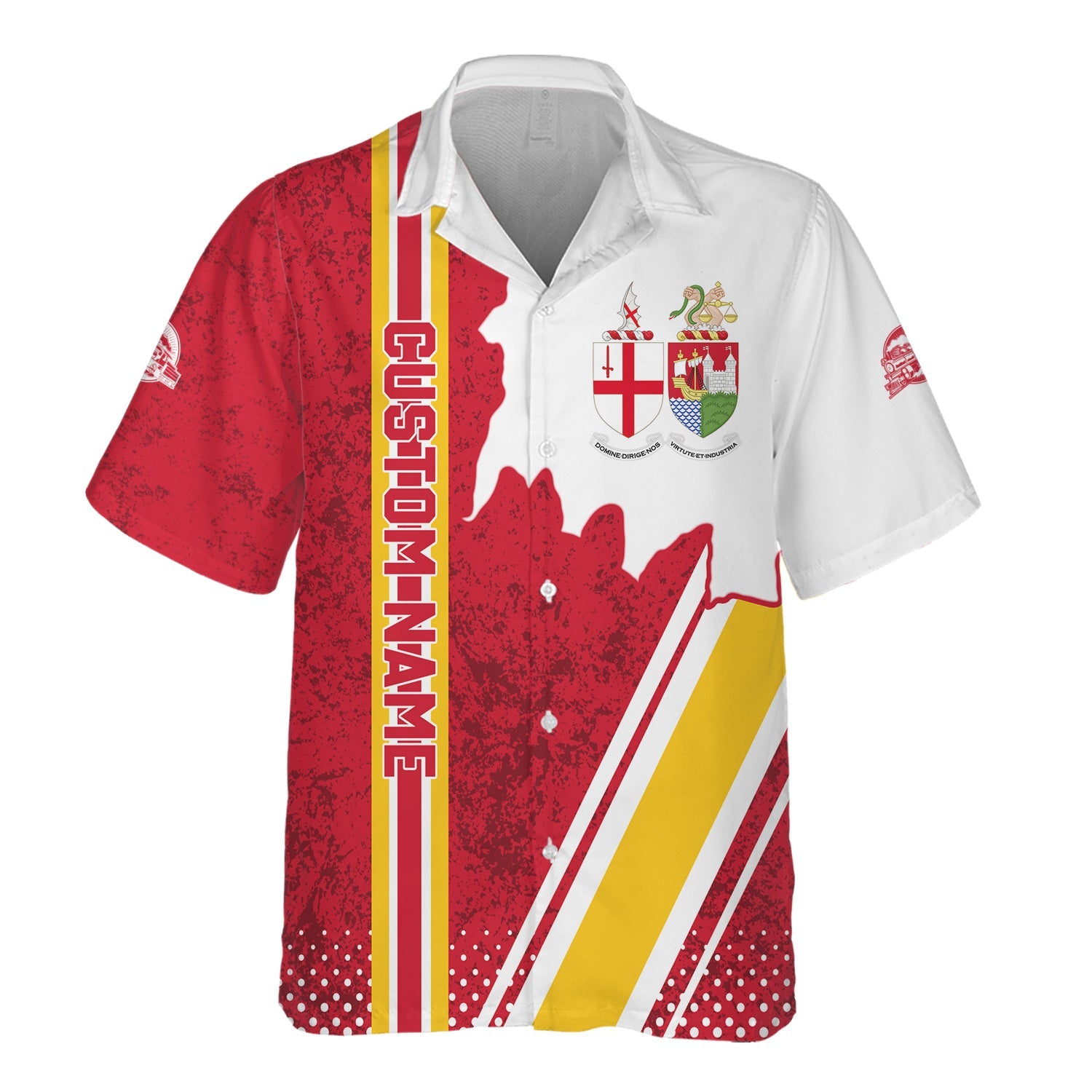 Railspirit Personalized Great Western Railway Hawaiian Shirt All Over Printed Unisex Shirt