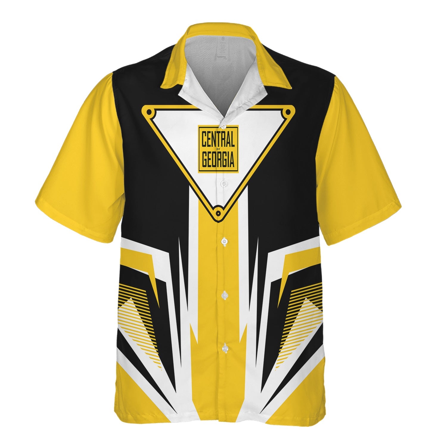 Railspirit Central of Georgia Railway Hawaiian Shirt Bold Graphic Style All Over Printed Shirt