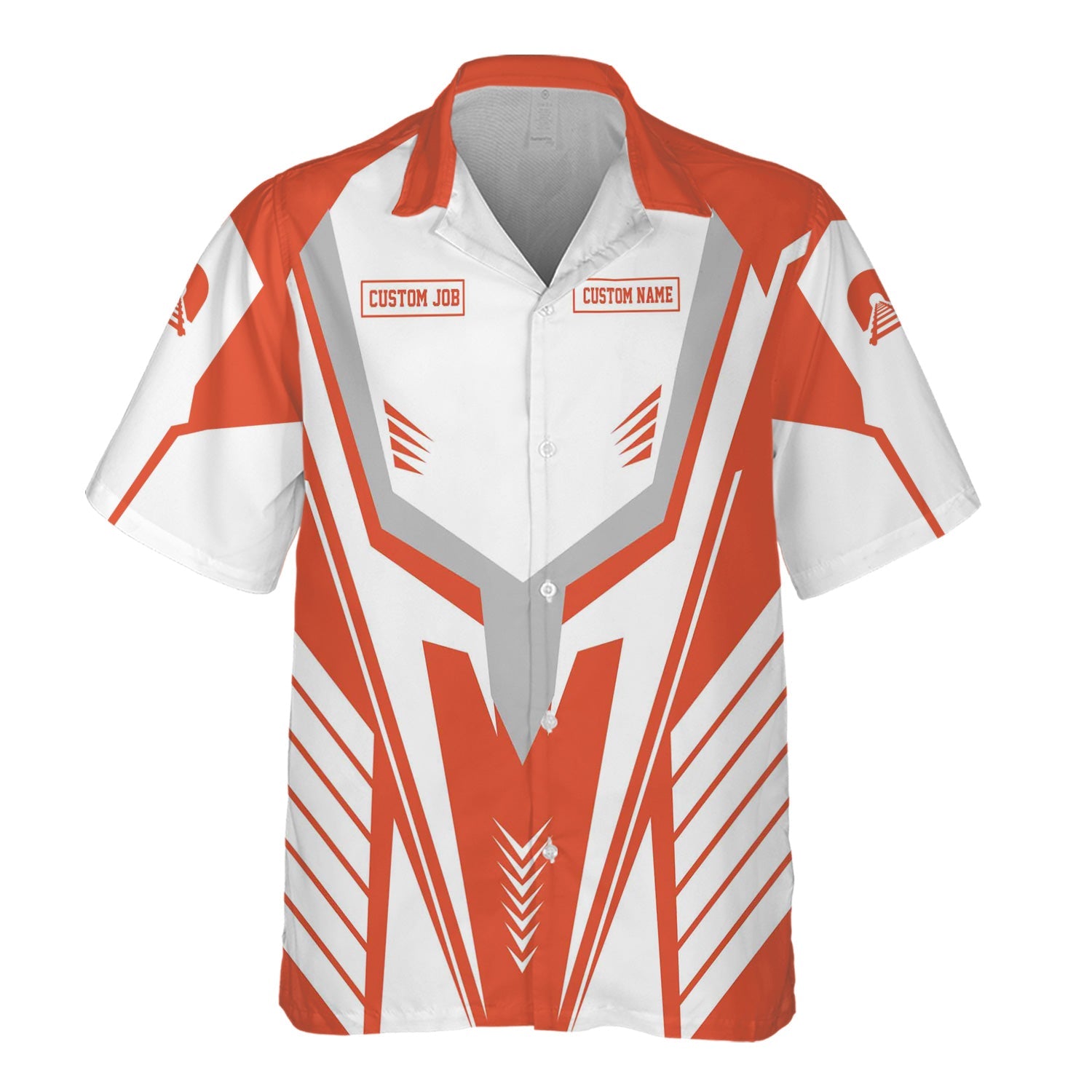 Railspirit Personalized Texas and Pacific Railway Hawaiian Shirt Workwear-Inspired with Custom Position Train Shirt