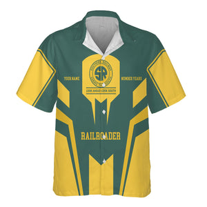 Railspirit Personalized Southern Railway U.S Hawaiian Shirt Custom Year Railroader SOU Shirt Gift Idea For Train Lover