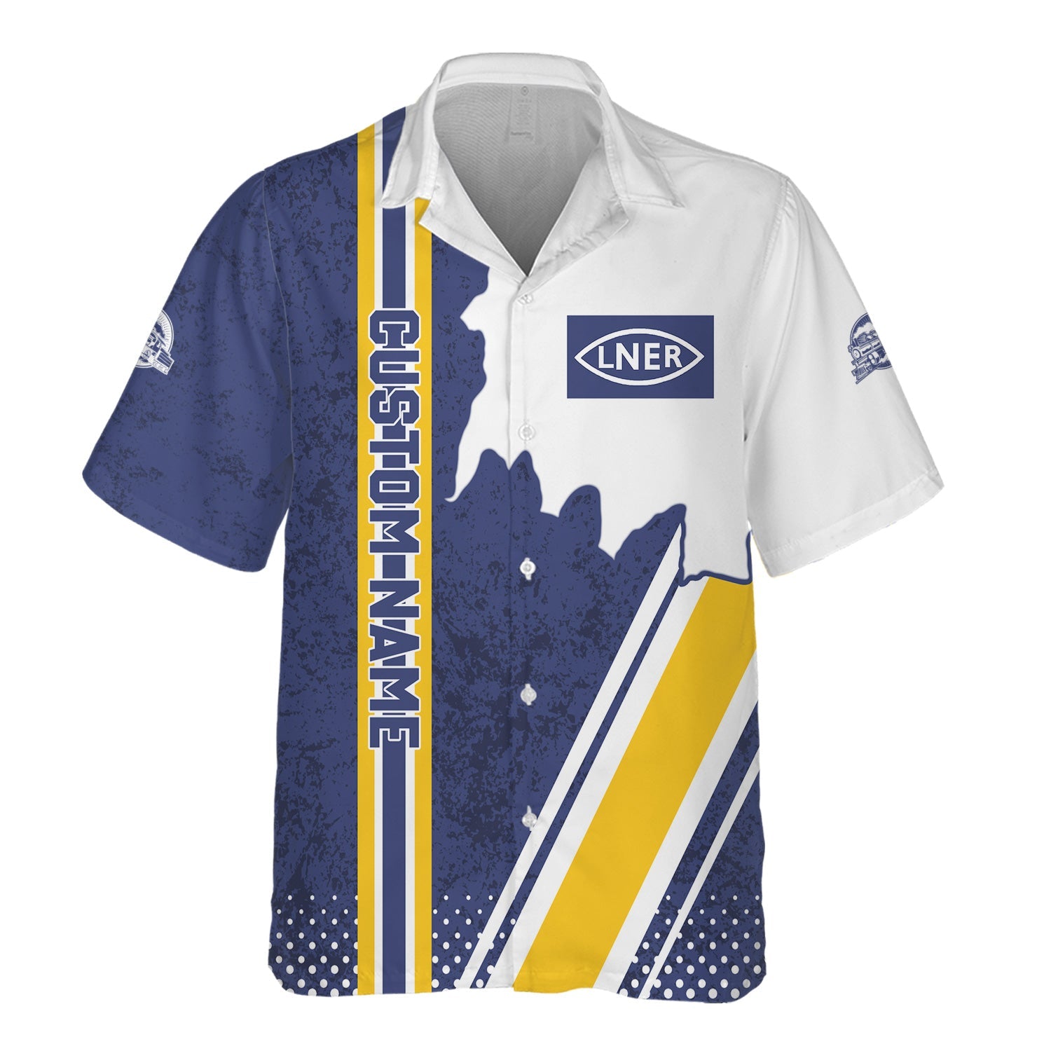 Railspirit Personalized London and North Eastern Railway Hawaiian Shirt All Over Printed Unisex Shirt