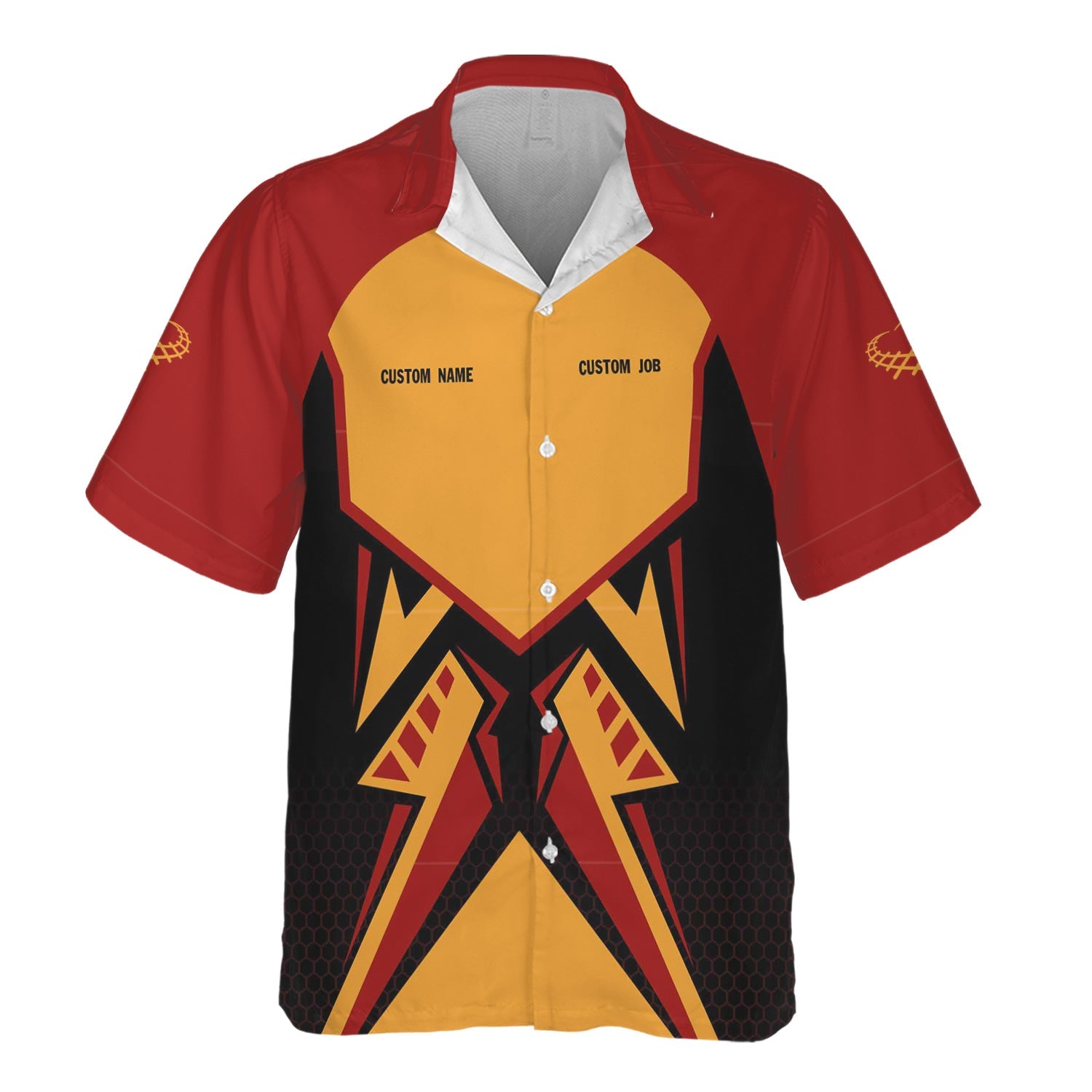 Railspirit Personalized Chicago South Shore and South Bend Railroad Hawaiian Shirt Vibriant Style with Custom Position Train Shirt