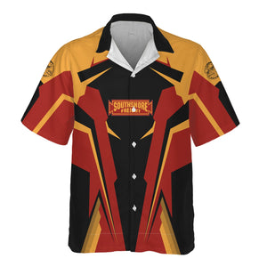 Railspirit Personalized Chicago South Shore and South Bend Railroad Hawaiian Shirt Strong Line Style Train Unisex Shirt All Over Print