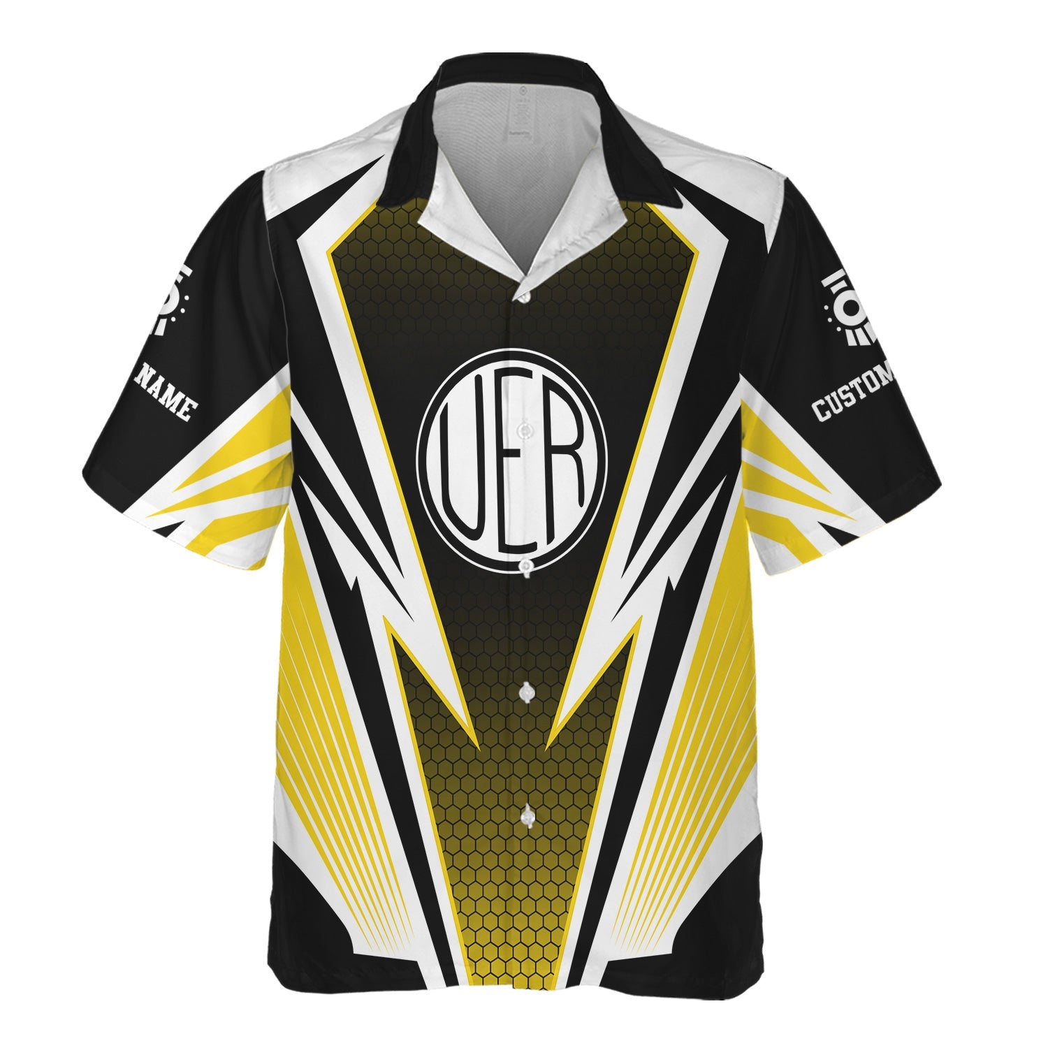 Railspirit Personalized Union Electric Railway Hawaiian Shirt Lightning Graphic Style Shirt Gift Idea For Train Lover