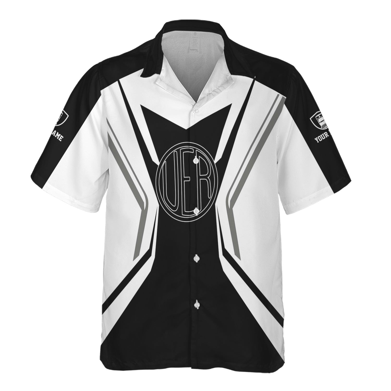 Railspirit Personalized Union Electric Railway Hawaiian Shirt Unique Style with Custom Job Train Shirt