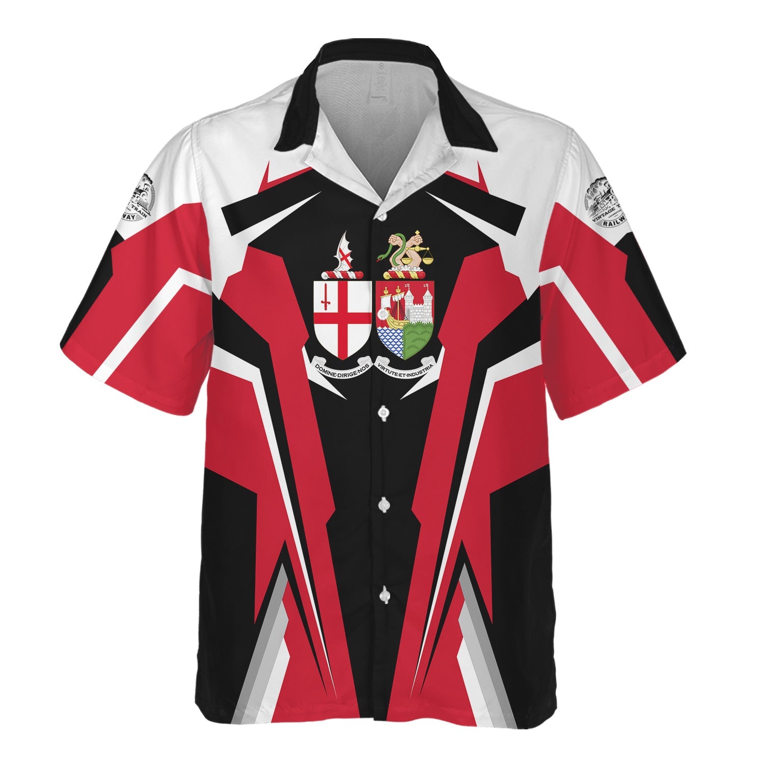 Railspirit Personalized Great Western Railway Hawaiian Shirt Strong Line Style Train Unisex Shirt All Over Print