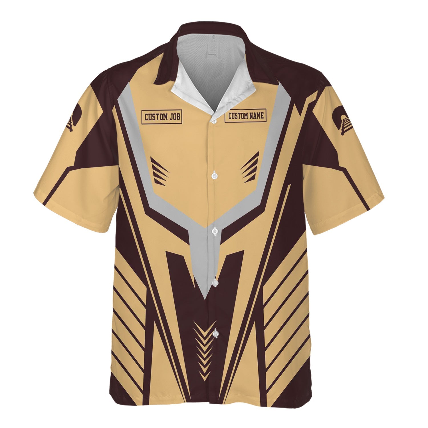 Railspirit Personalized London, Midland and Scottish Railway Hawaiian Shirt Workwear-Inspired with Custom Position Train Shirt