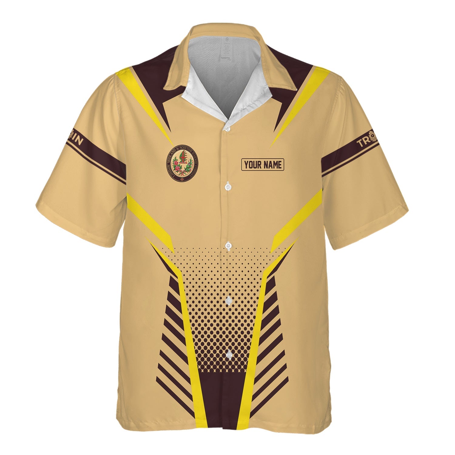 Railspirit Personalized London, Midland and Scottish Railway Hawaiian Shirt Unisex Train Shirt All Over Print