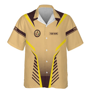 Railspirit Personalized London, Midland and Scottish Railway Hawaiian Shirt Unisex Train Shirt All Over Print