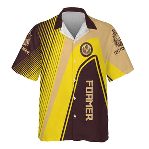 Railspirit Personalized London, Midland and Scottish Railway Hawaiian Shirt Vibrant Striking Style Shirt For Rail Enthusiasts