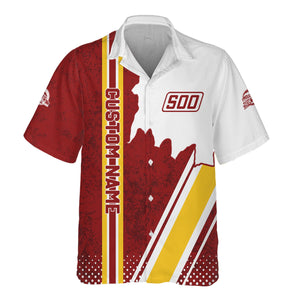 Railspirit Personalized Soo Line Railroad Hawaiian Shirt All Over Printed Unisex Shirt