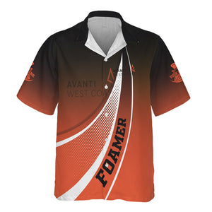 Railspirit Personalized Avanti West Coast Hawaiian Shirt Railway-Themed Style Shirt Gift Idea For Trainspotter