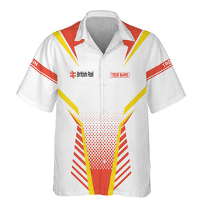 Railspirit Personalized British Railway Hawaiian Shirt Unisex Train Shirt All Over Print