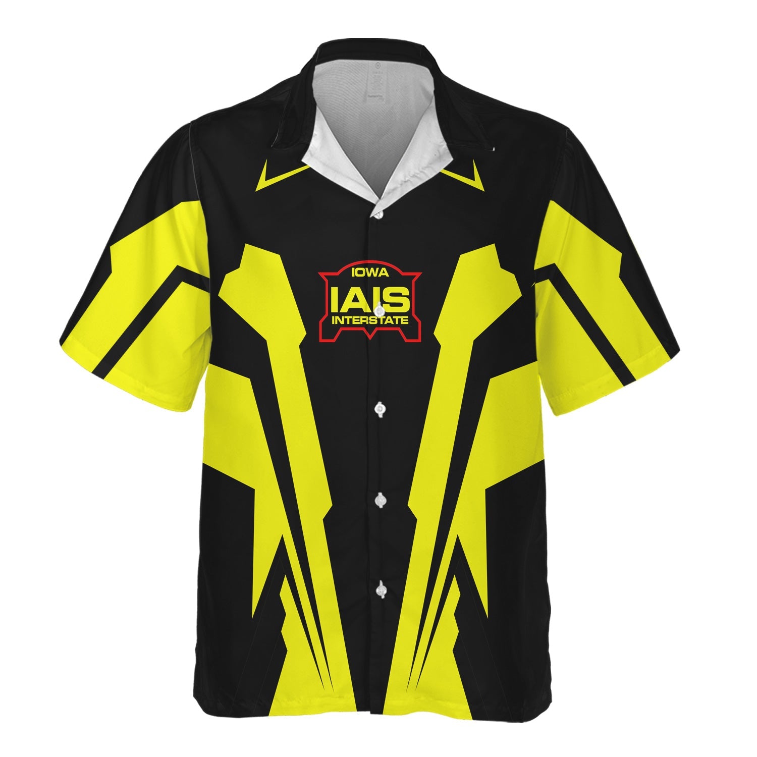 Railspirit Personalized Iowa Interstate Railroad Hawaiian Shirt IAISStrong Line Style Train Unisex Shirt All Over Print