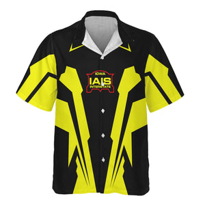 Railspirit Personalized Iowa Interstate Railroad Hawaiian Shirt IAISStrong Line Style Train Unisex Shirt All Over Print