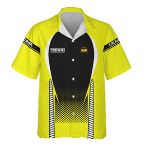 Railspirit Personalized Iowa Interstate Railroad Hawaiian Shirt Stress Is Caused By Not Having Enough Trains IAIS Shirt All Over Print