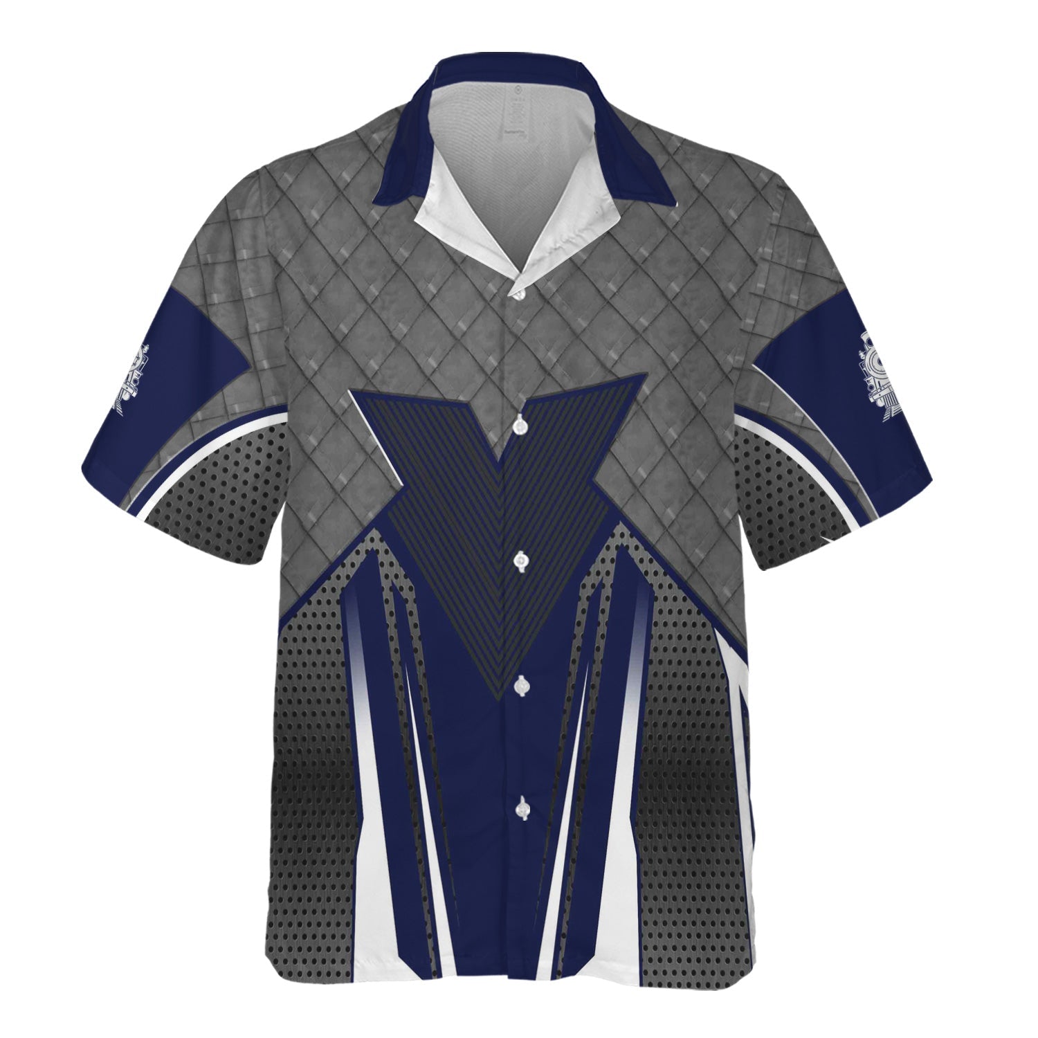 Railspirit Personalized Jersey Central Railroad Hawaiian Shirt Rugged Steel Vibes CNJ Train Shirt All Over Print