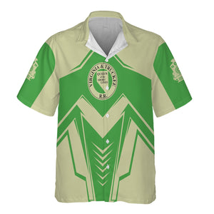 Railspirit Personalized Virginia & Truckee Railroad Hawaiian Shirt Railway Trainspotter Style Shirt Gift Idea For Foamers