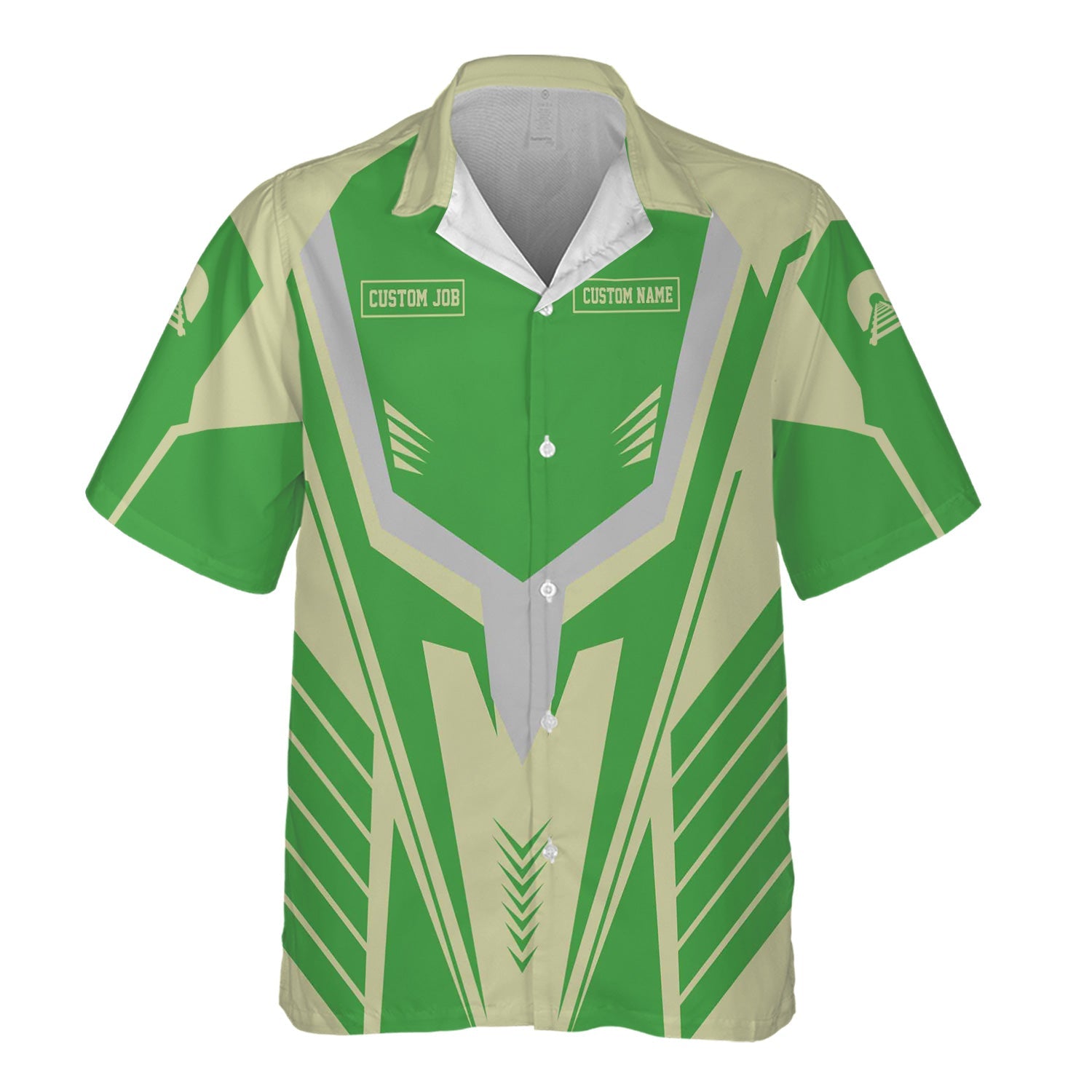 Railspirit Personalized Virginia & Truckee Railroad Hawaiian Shirt Workwear-Inspired with Custom Position Train Shirt