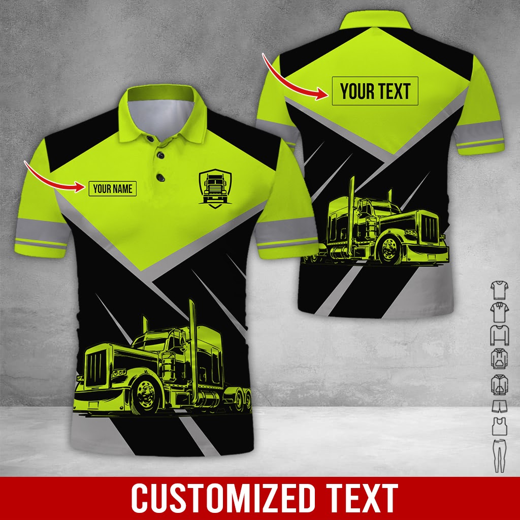 Customized Name Love Tow Truck Printed Clothes, Personalized Tow Driver Gear