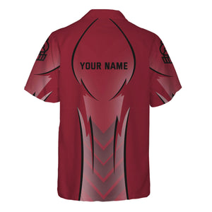 Railspirit Personalized Chicago Great Western Railroad Hawaiian Shirt Striking Line Style Train Shirt For Locomotive Lovers