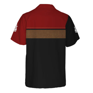 Railspirit Personalized Detroit & Mackinac Railroad Hawaiian Shirt You Need A Ride To The Train Station Shirt For Train Lovers