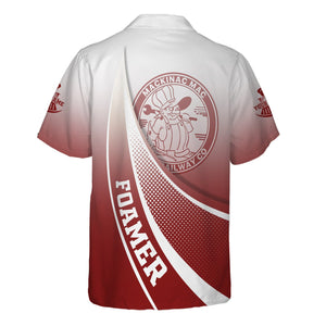 Railspirit Personalized Detroit & Mackinac Railroad Hawaiian Shirt Railway-Themed Style Shirt Gift Idea For Trainspotter