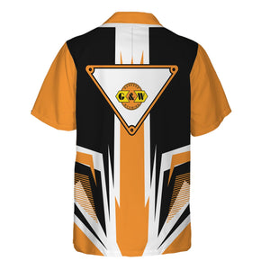 Railspirit Genesee & Wyoming Inc. Railroad Hawaiian Shirt Bold Graphic Style All Over Printed Shirt