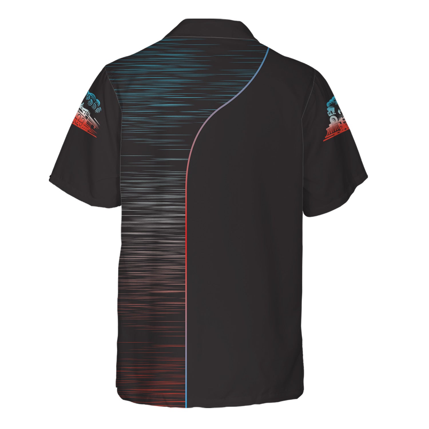 Railspirit Personalized Locomotive Power Hawaiian Shirt ��� Perfect for Train Lovers