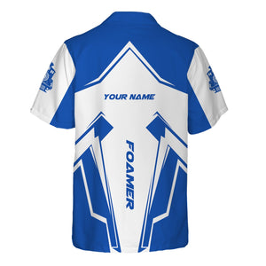 Railspirit Personalized Conrail Railroad Hawaiian Shirt Railway Trainspotter Style Shirt Gift Idea For Foamers