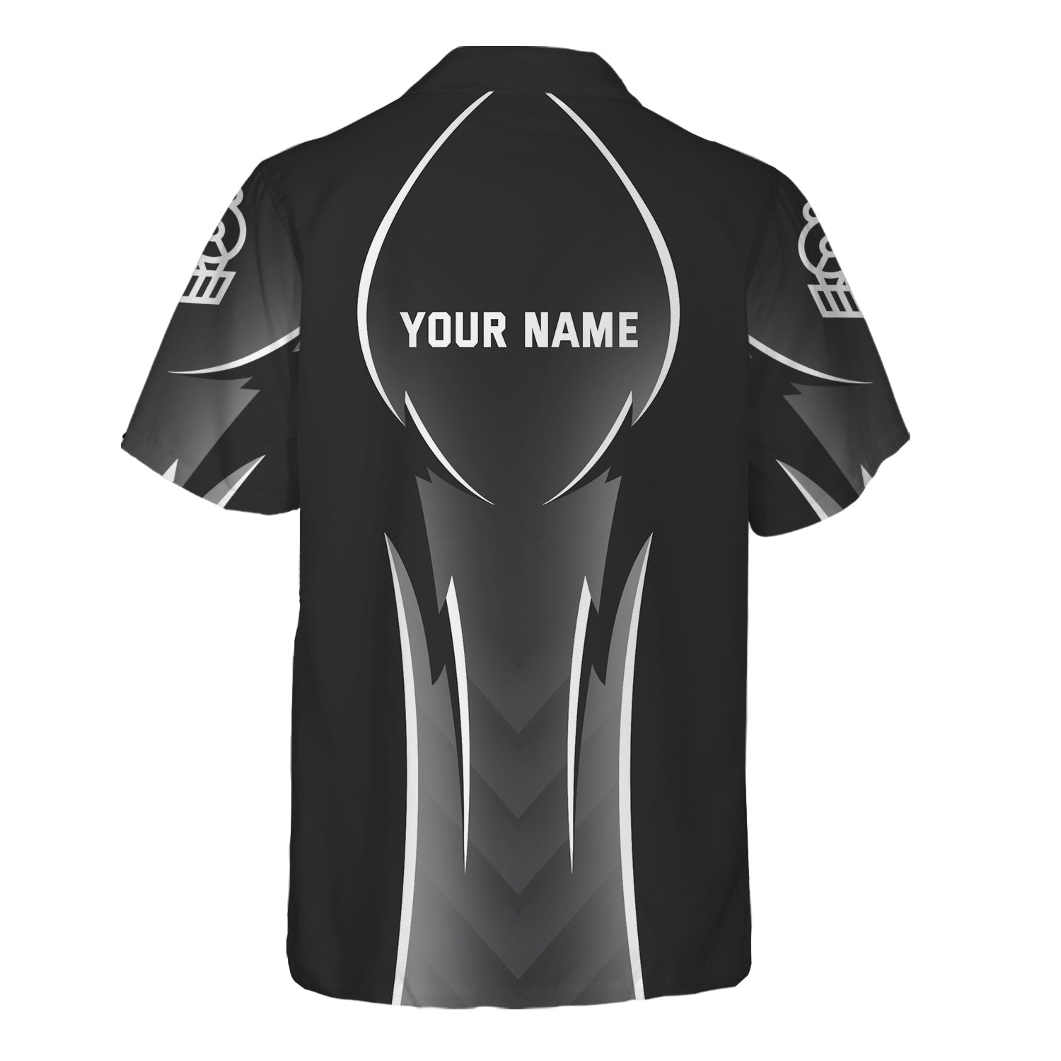 Railspirit Personalized New York Central Railroad Hawaiian Shirt Striking Line Style Train Shirt For Locomotive Lovers