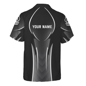 Railspirit Personalized New York Central Railroad Hawaiian Shirt Striking Line Style Train Shirt For Locomotive Lovers